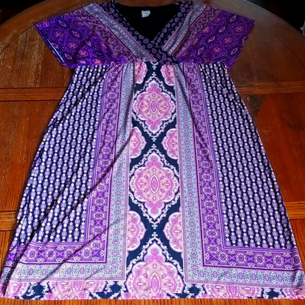 Chicos Boho Dress size 3, 16/18